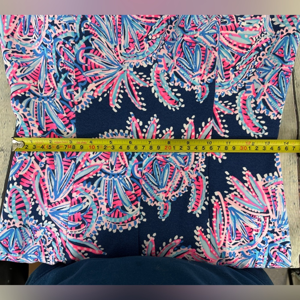 Lilly Pulitzer Sandra Jumpsuit Oyster Bay Size 2 NO BELT - Picture 7 of 10